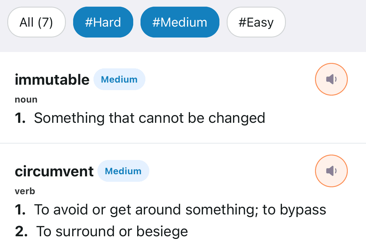 Collection language selector